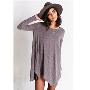 BDG dress. Gray long sleeve dress